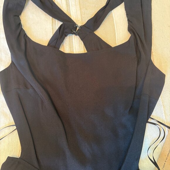 Reformation Sera Maxi Gown – Black, Size 2, NWT - Picture 4 of 10